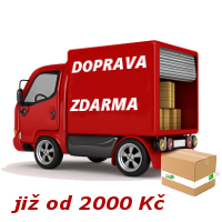 Doprava zdarma u objednávky nad 2000 Kč