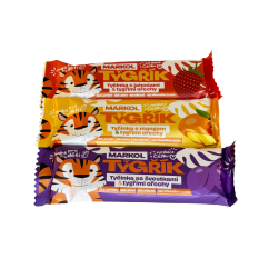 Tiger Bar 3-pack – strawberry, mango, plum 3x 30g Markol