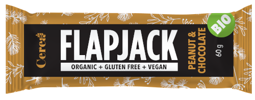 Flapjack bezlepkový arašídy & čokoláda 60 g Cerea