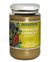 Crunchy peanut cream with sea salt Bio 350g Horizon