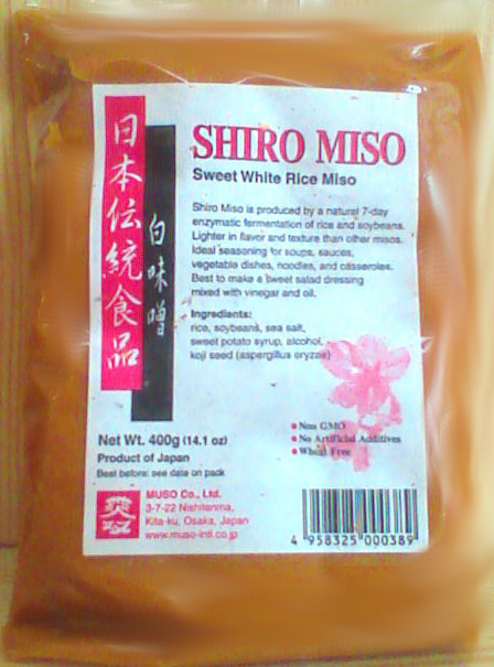 Miso shiro bílá rýže 400g Muso Miso shiro bílá rýže 400g Muso