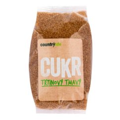 Cukor trstinový tmavý 500g Country life