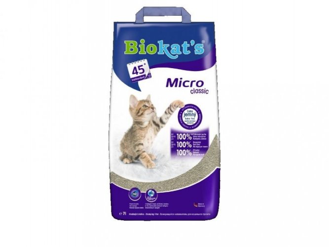 Stelivo pro kočky  Micro Classic 6l  Biokat's