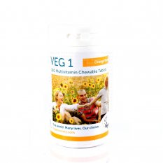 VEG1 pomeranč - 180 multivitamínových tablet s vitamínem B12