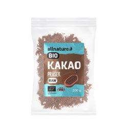 Kakaový prášek Bio RAW 200 g Allnature