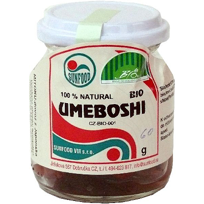 Umeboshi Bio cca 60g Sunfood