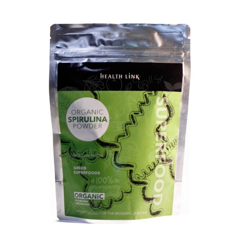 Spirulina prášek Bio 200g Health Link