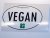 VEGAN samolepka - 9cm