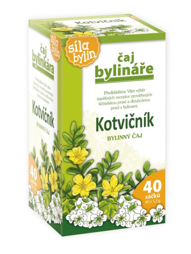 Čaj Kotvičník 40x1,5g Bylinář