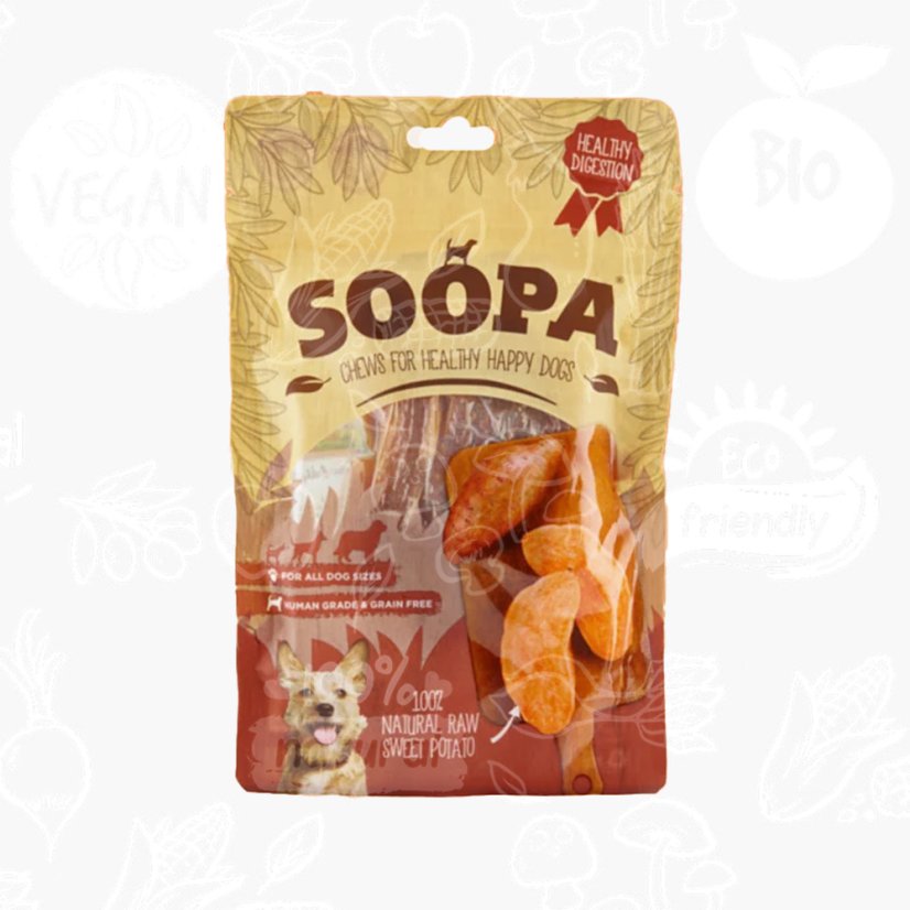 Žvýkací kousky Batáty 100 g Soopa