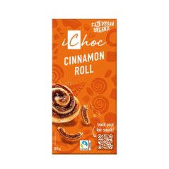 Čokoláda Cinnamon Roll Bio 80g iChoc