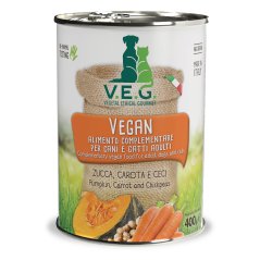 V.E.G. Vegan Orange 400 g - plant-based canned wet food for dogs and cats