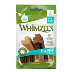 Whimzees Puppy M / L - 7 dental treats for puppies and young dogs