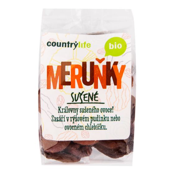 Dried apricots Organic 200g Country Life
