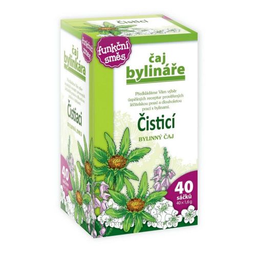 Čaj Bylináře Čisticí 40x 1,6 g