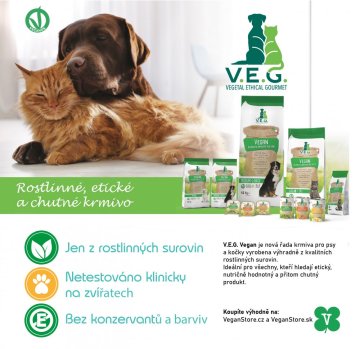 V.E.G. talianske vegánske krmivo