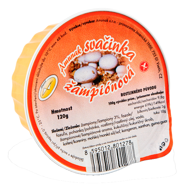 Svačinka žampionová 120 g Amunak