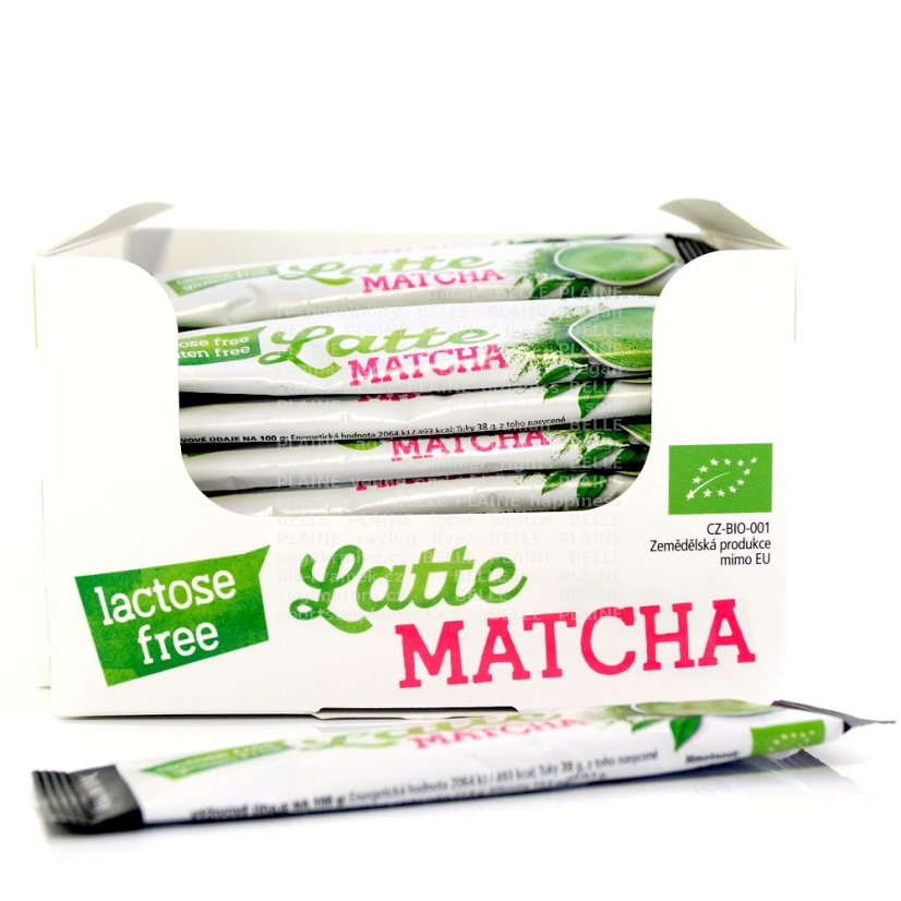 Matcha Latte instant drink Bio 13g Health Link