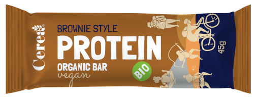 Proteinová tyčinka Brownie Style 45 g Cerea
