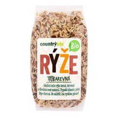 Rýže tříbarevná natural Bio 500g Country life