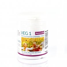 VEG1 čierne ríbezle - 90 multivitamínových tabliet s vitamínom B12