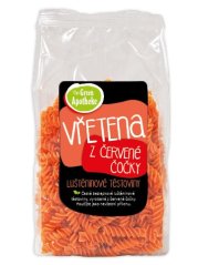 Těstoviny vřetena z červené čočky 250g Green Apotheke