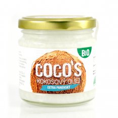 Olej kokosový extra panenský Bio 200ml Health Link