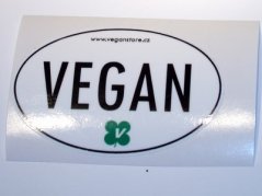 VEGAN samolepka - 9cm