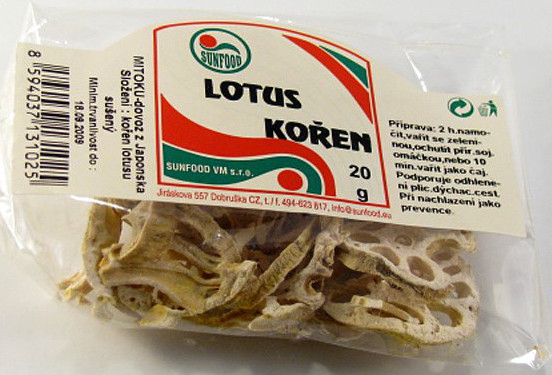 Lotus root dried 20g Sunfood