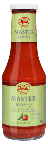 Ketchup Master Jalapeňo 530g Spak