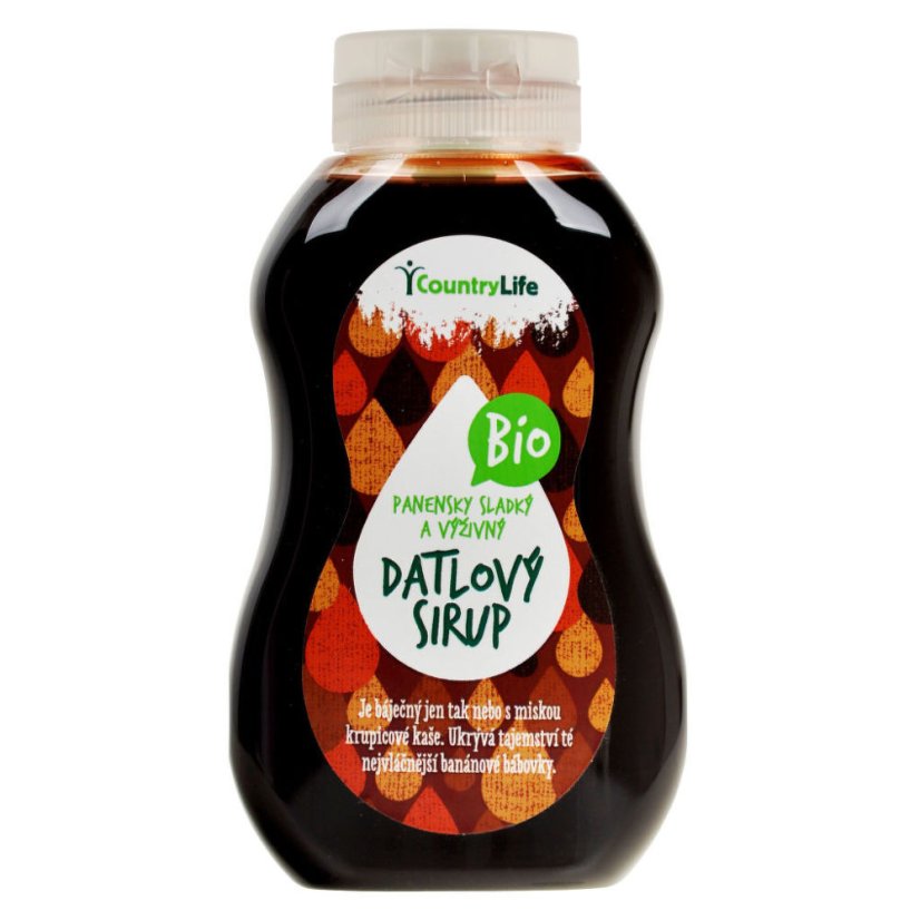 Sirup datlový Bio 350g Country life
