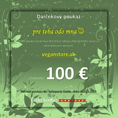 Darčekový poukaz veganstore 100 €