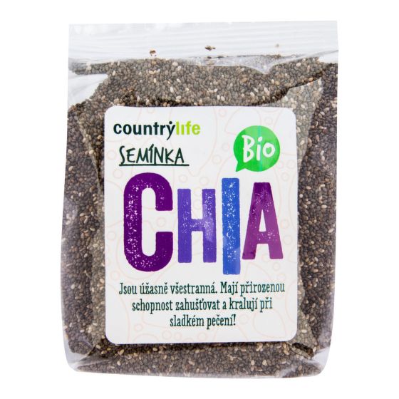 Chia semínka Bio 300g Country life
