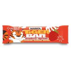 Tyčinka Tiger Bar jahoda 30 g Markol