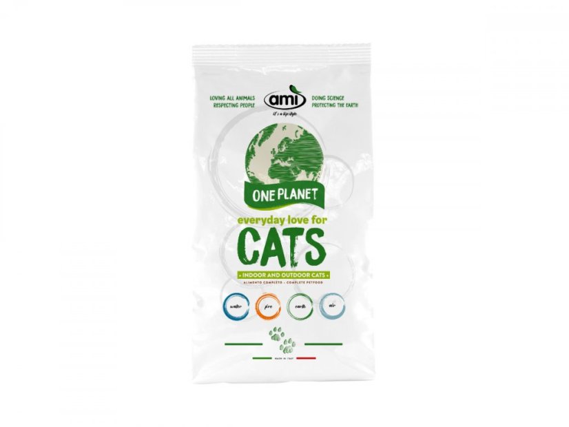 AMI CAT 1.5 kg - complete vegan meal - kibble for cats