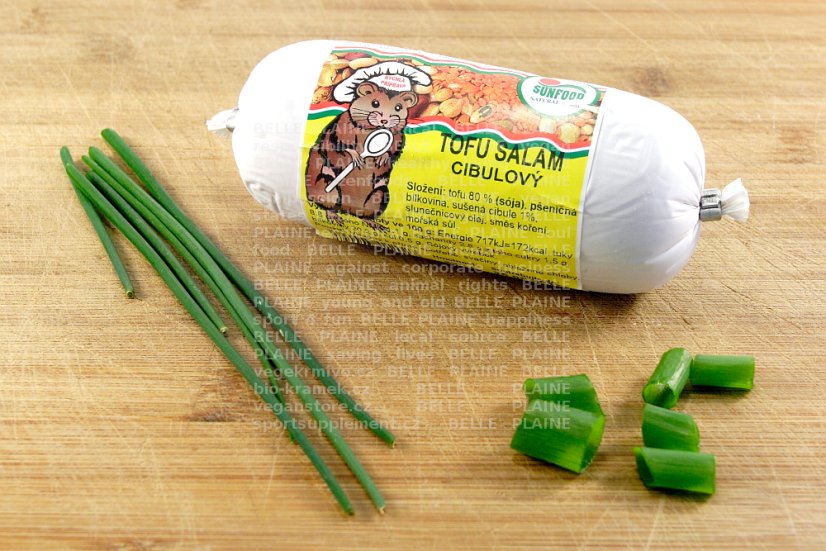 Salám tofu cibulový 220g Sunfood