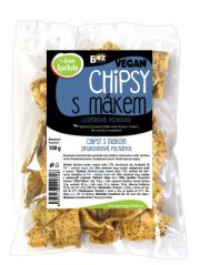 Chipsy luštěninové s mákem 100g Green Apotheke