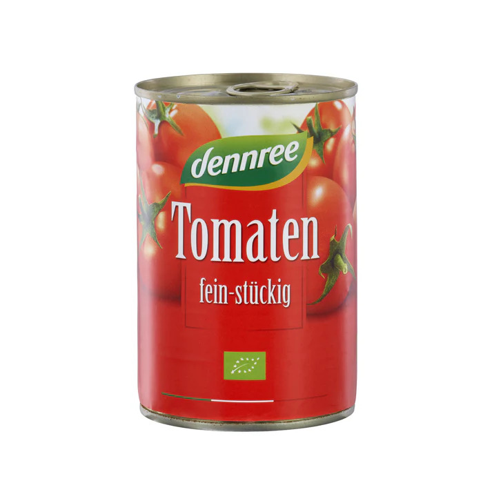 Organic Chopped Tomatoes 400 g Dennree