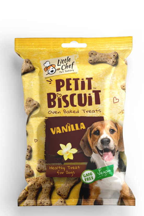 Functional Dog Treats Wholegrain Vanilla 150 g Little Chef Functional Dog Treats Wholegrain Vanilla 150 g Little Chef