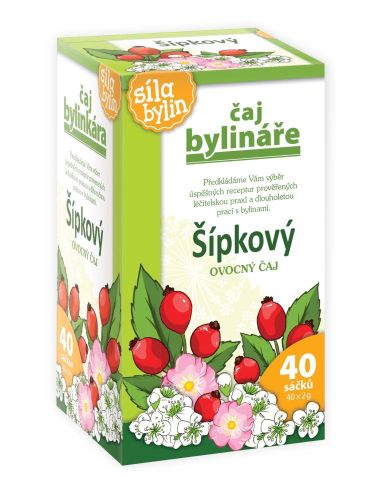 Čaj Bylináře šípkový 40 x 2 g