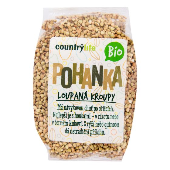 Pohanka loupaná kroupy Bio 500g Country life