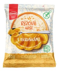 Kaše rýžová s meruňkami 65 g Semix