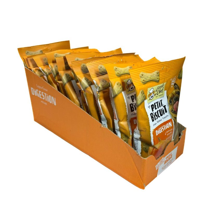 Pamlsky celozrnné pro lepší trávení 11x 150 g Little Chef