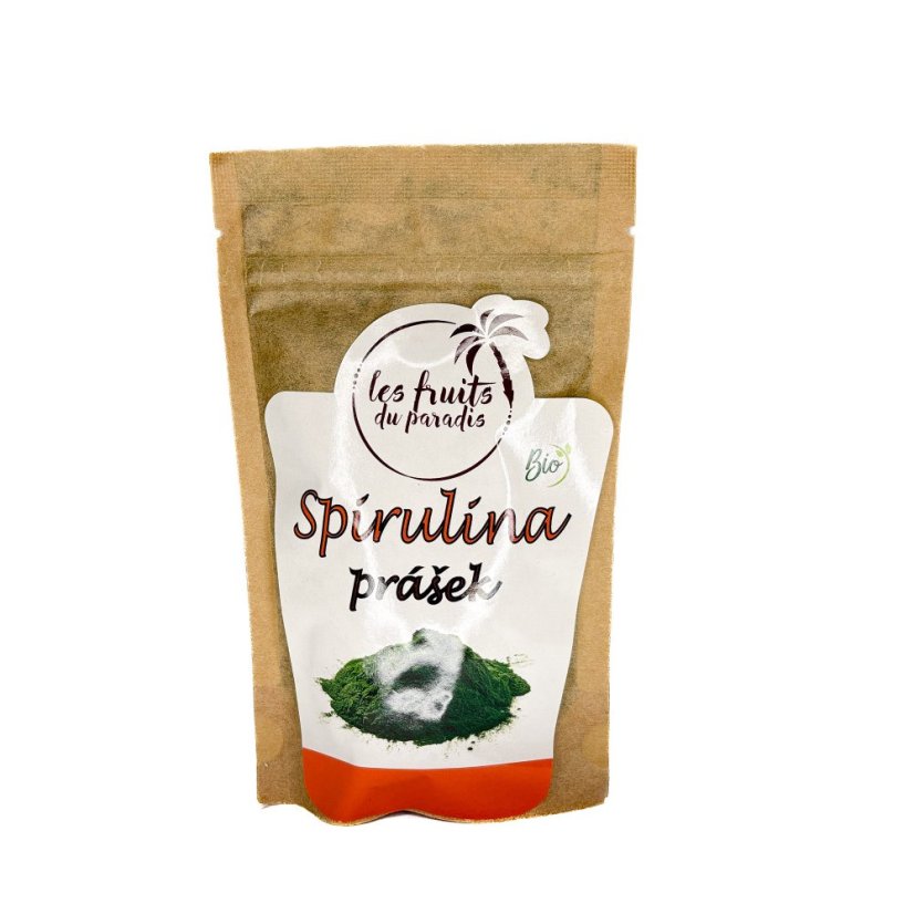 Spirulina prášek Bio 125 g Les Fruits du Paradis
