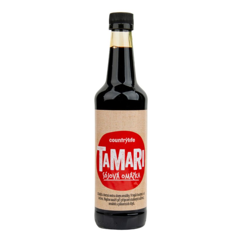Tamari sójová omáčka 500ml Country life