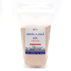 Soľ himalájska ružová hrubo mletá 500g AlfaNatura