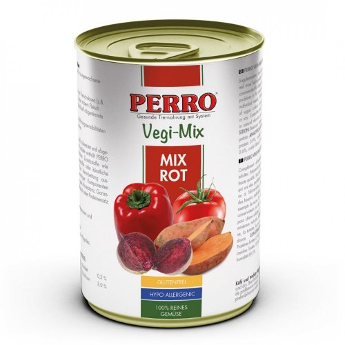 Perro Vegi mix červený 410g zeleninová konzerva