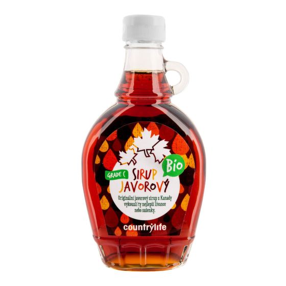 Sirup javorový Grade C Bio 250ml Country life