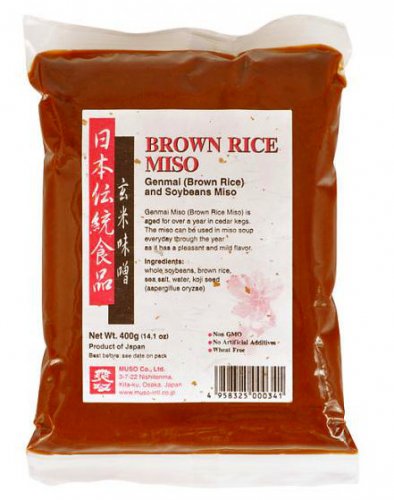 Miso genmai hnědá rýže 400g Muso