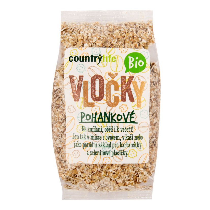 Buckwheat flakes Bio 250g Country life